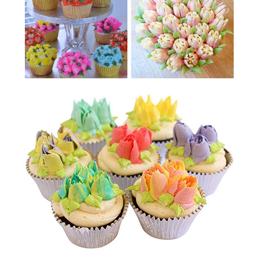 Đuôi Bắt Kem Trang Trí Bánh Cupcake Hình Hoa Hồng