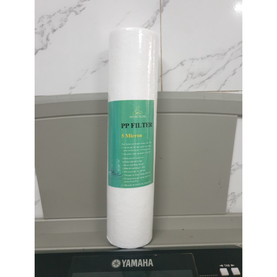 Combo 3 Lõi Lọc 10 inch Dùng Thay Thế Cho Máy RO, Máy Ion Kiềm