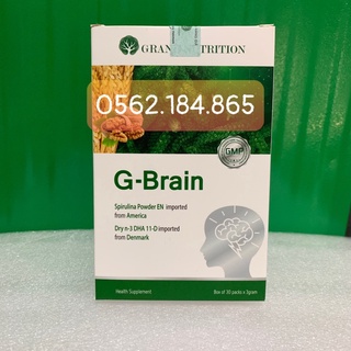 [Chính hãng Chụp Thật] Cốm sữa tảo non G-Brain - Hỗ trợ bổ sung DHA, các Vitamin hỗ trợ phát triển não bộ cho trẻ