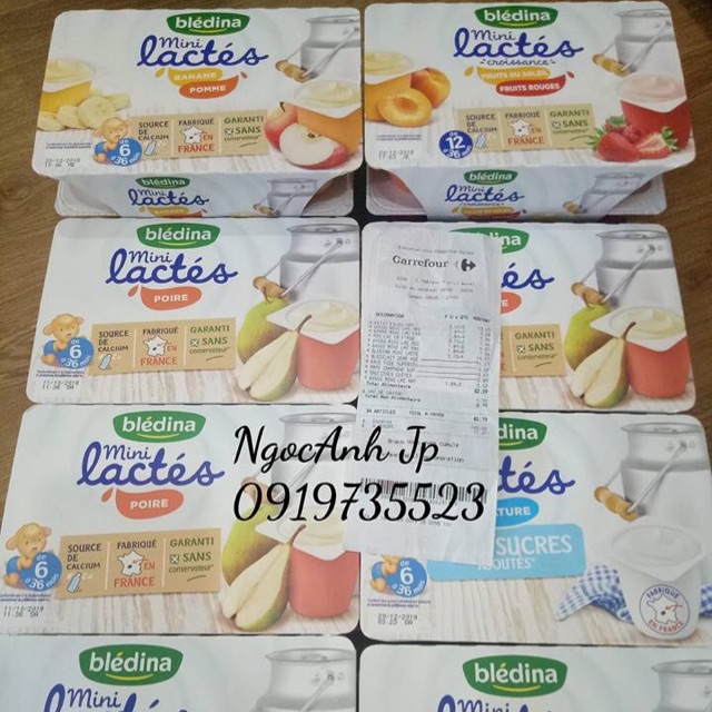 sữa chua Bledina xách tay Pháp