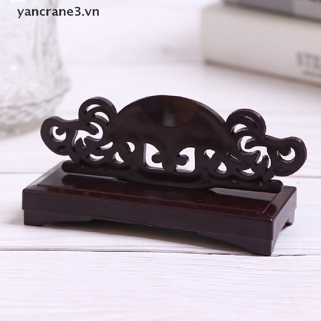 Giá Đỡ Quạt Đứng Phong Cách Trung Hoa Cổ Điển Trang Trí Nhà Cửa