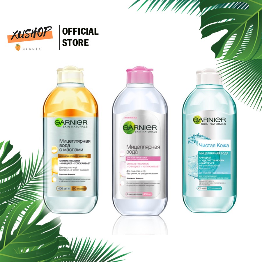 Nước Tẩy Trang Garnier Micellar Cleasing Water 400ml