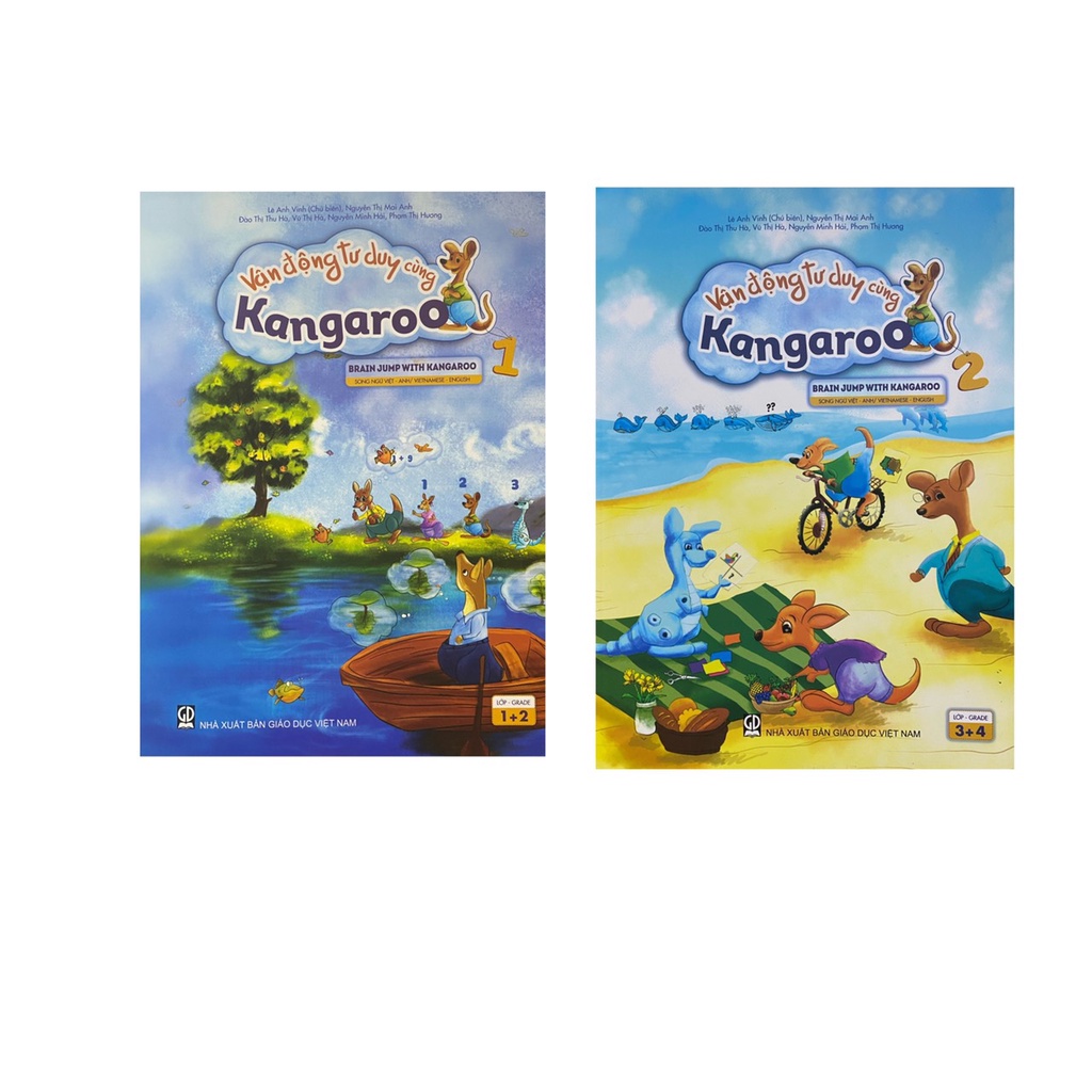 Sách - Combo Vận Động Tư Duy cùng Kangaroo