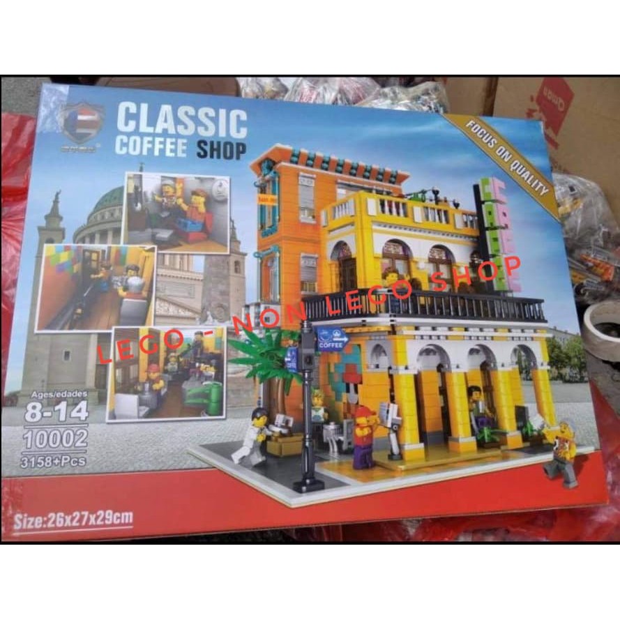 Lego Creator - Classic 10002 ( Mô Hình Quán Cafe Cổ Điển 3158 mảnh )