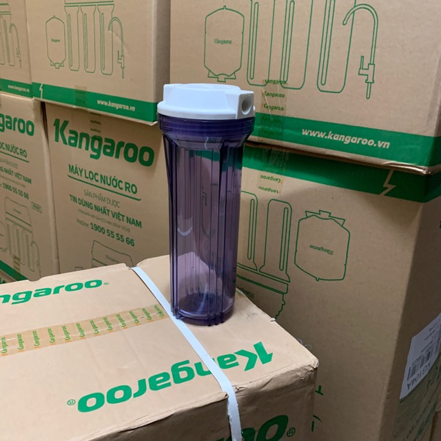 Cốc lọc nước 10 ink số 1 2 3 - cốc lọc chặn đầu nguồn máy lọc nước kangaroo ( cốc lọc chặn bao gồm cả lõi lọc )