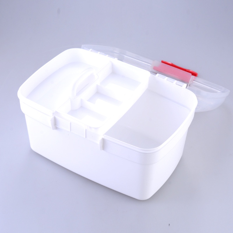 Hộp Thuốc Y Tế Cho Gia Đình Cấp Cứu Nhiều Ngăn Nhựa Trong Baby Shopping