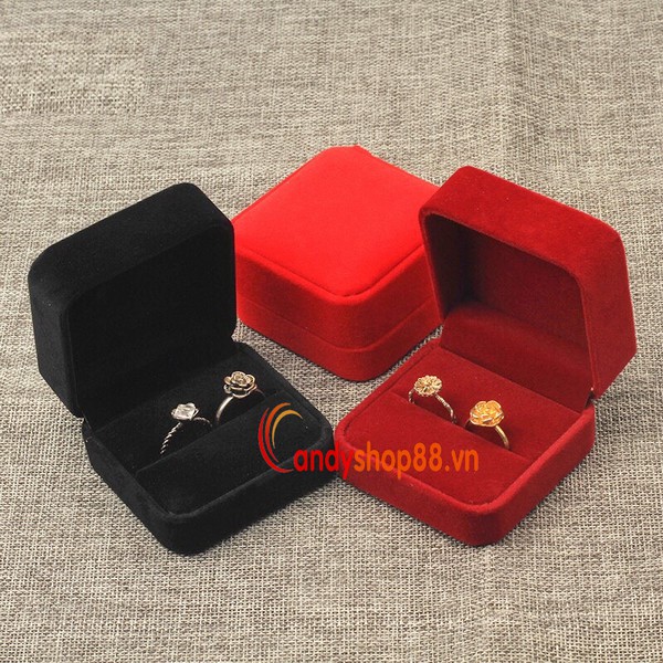 [HCM] Hộp nhung đựng nhẫn cưới, nhẫn đôi đẹp | BigBuy360 - bigbuy360.vn