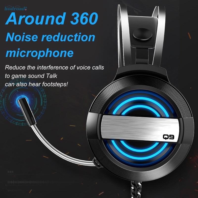 Tai Nghe Chơi Game Có Mic Và Đèn Led Q9 Usb 7.1 | BigBuy360 - bigbuy360.vn