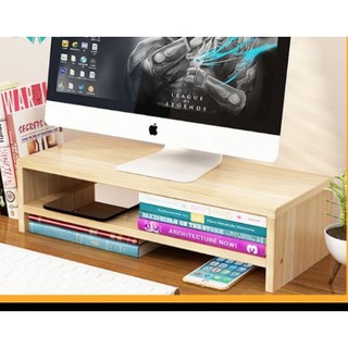 Kệ gỗ để máy tính/ Kệ gỗ thông