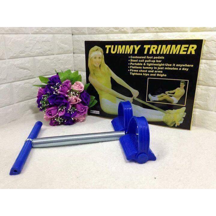 Dây kéo lò xo Tummy Trimmer tập cơ bụng - dây đàn hồi tập gym INOX cao cấp tập thể dục tại nhà