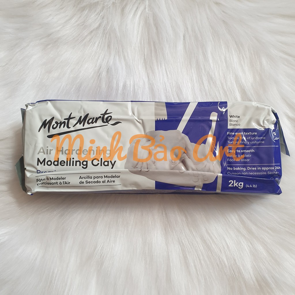 ĐẤT SÉT ĐIÊU KHẮC MONT MARTE 0.5, 2 KG / DỤNG CỤ LÀM ĐẤT SÉT