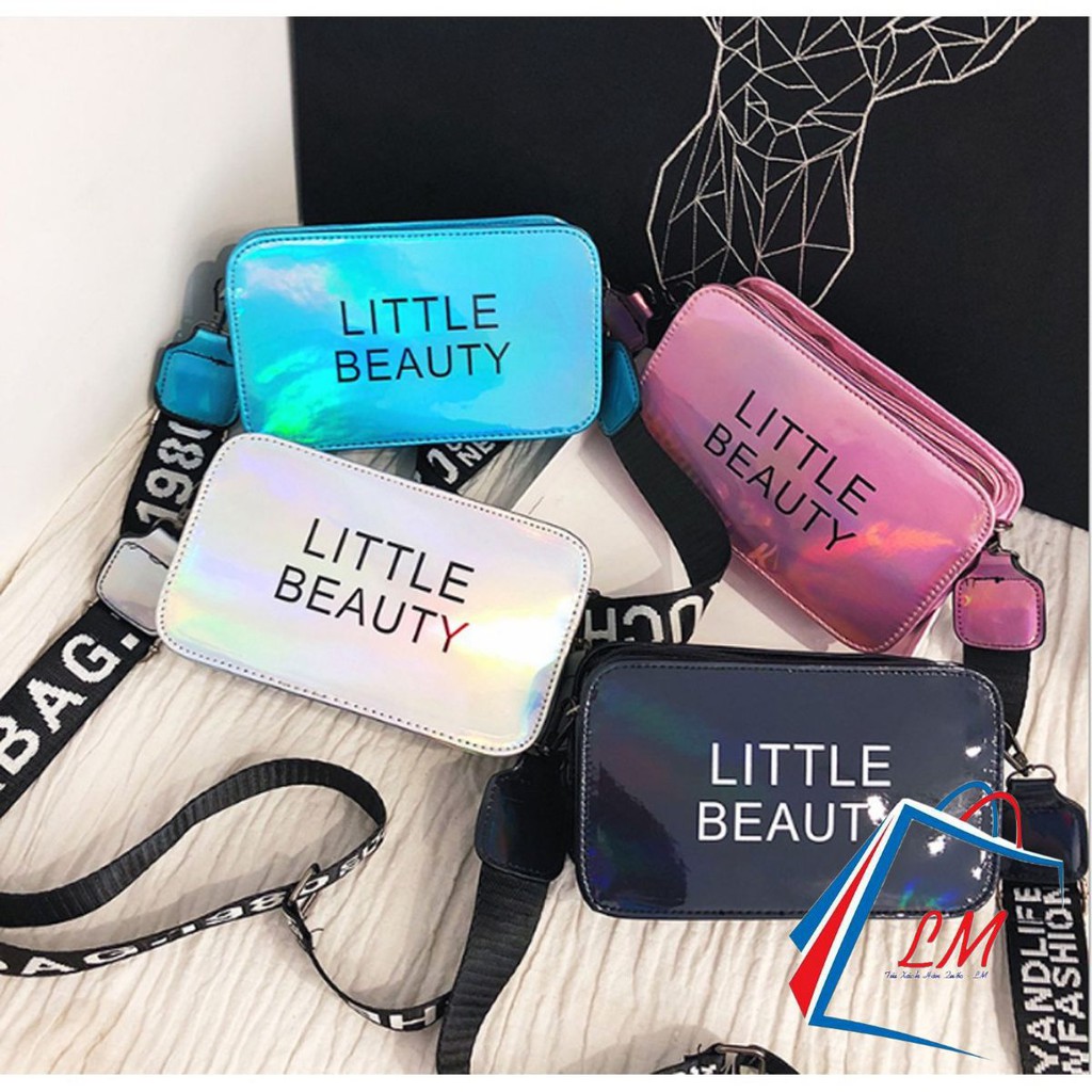 Túi xách nữ thời trang khóa phụ kiện mèo xinh xắn đeo chéo 252