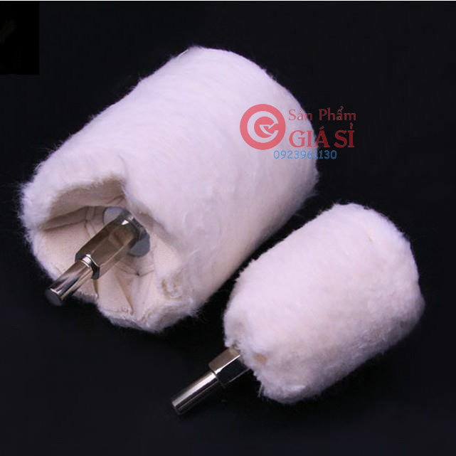 Vải bông đánh bóng hình trụ 65mm ❤️freeship❤️