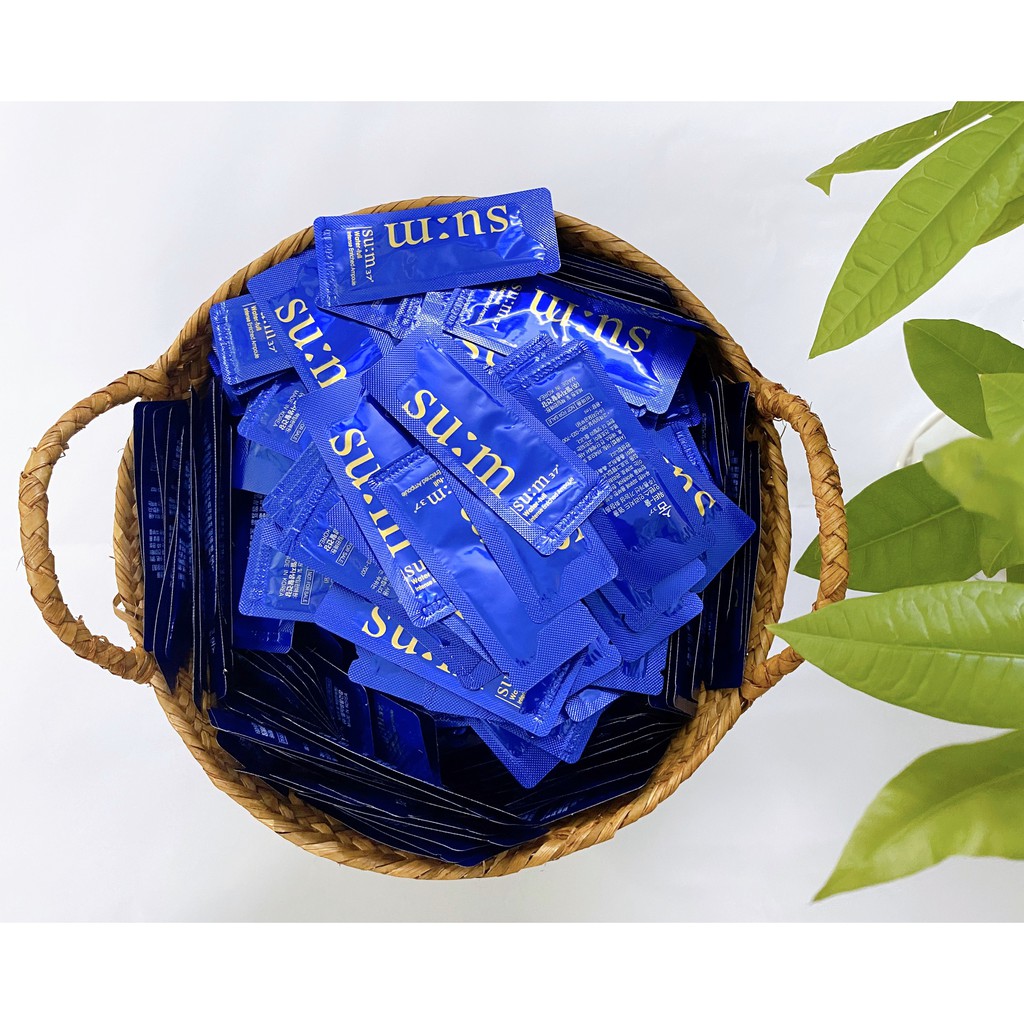 Tinh chất huyết thanh sum xanh đậm đặc siêu tái tạo da cấp nước căng bóng - Sum37 Water Full Intense 1ml mẫu mới 2021 | BigBuy360 - bigbuy360.vn