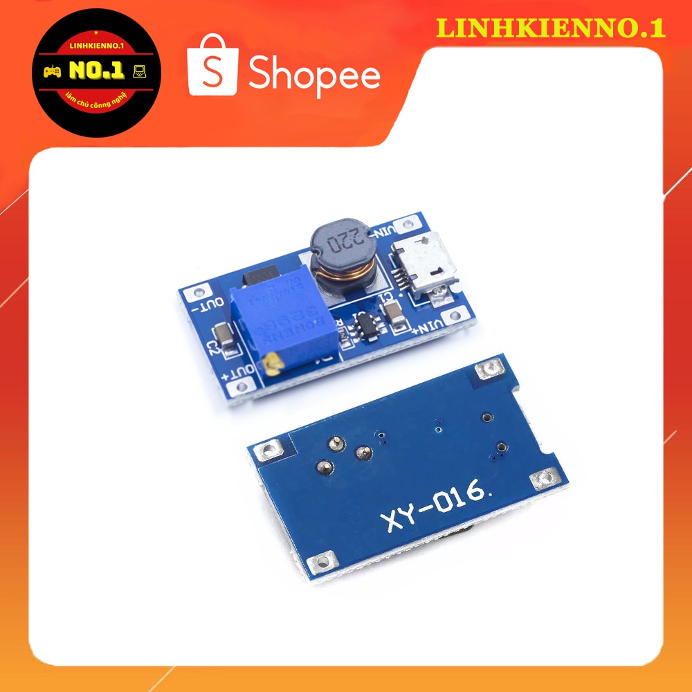 Mạch tăng áp BOOST DC-DC Mini 2-24V lên 5-28V XY-016