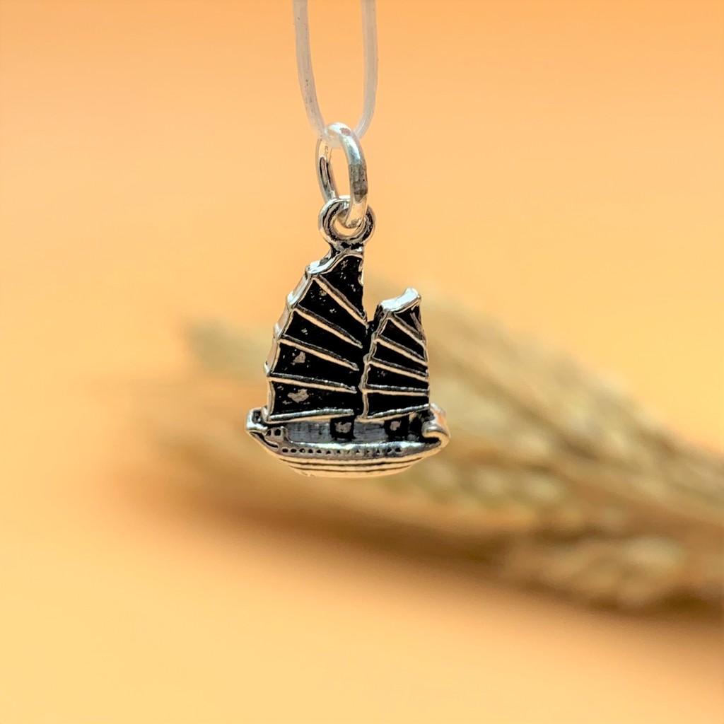 Charm bạc thái móc treo thuyền buồm - Charm Bạc 925 - Mã CA285
