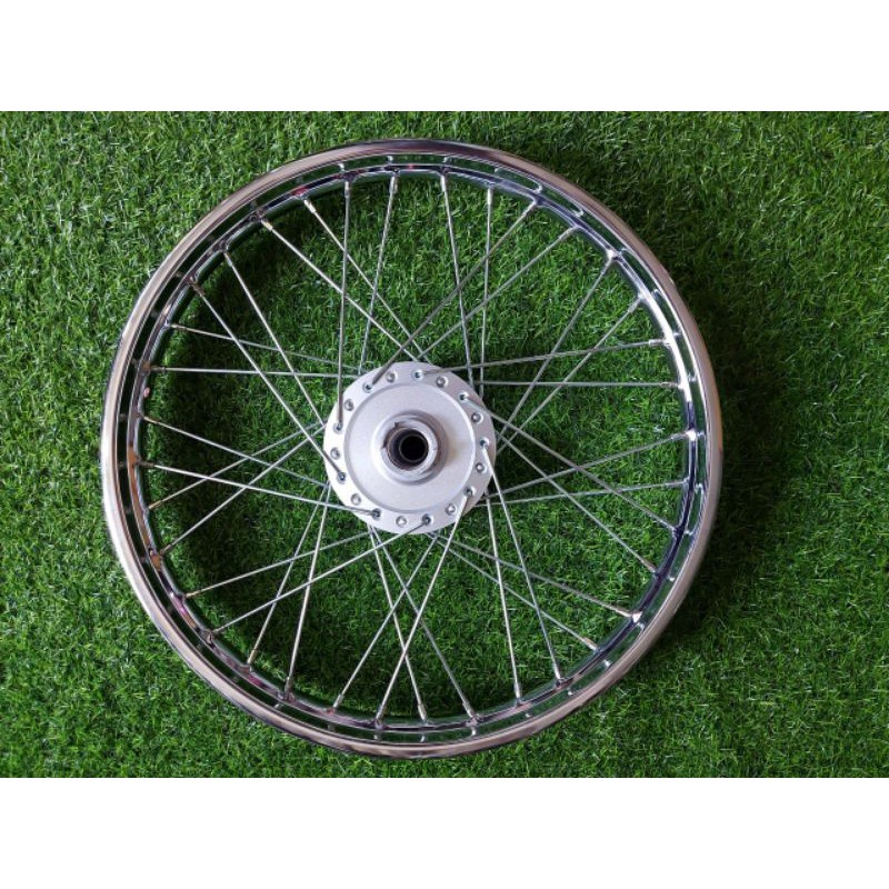 Bánh căm trước wave s110 zin theo xe đĩa thẳng niềng goshi 1.4