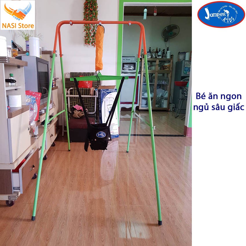 [Voucher Giảm Ngay 50K] xích đu nhún nhảy tập đi cho bé Jumper Kids JPK101 bảo hành chính hãng đến 2 năm