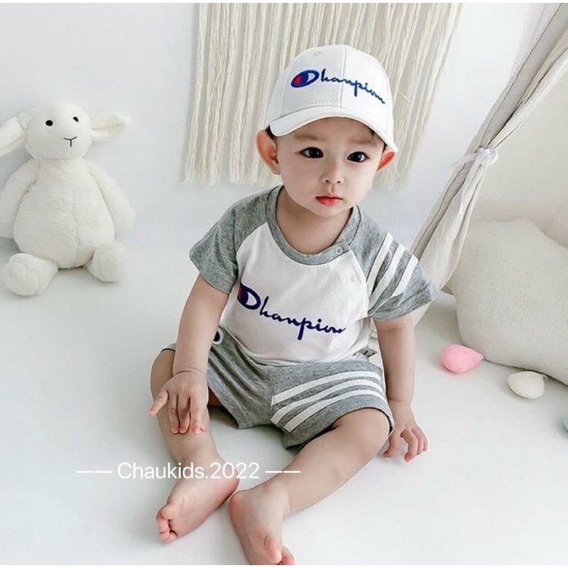 CHAMPION Bộ cộc cho bé mã