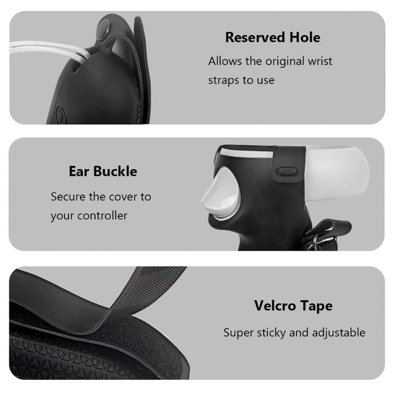 Dây Đeo Bảo Vệ Cho Kính Thực Tế Ảo Oculus Quest 2 Touch Controller
