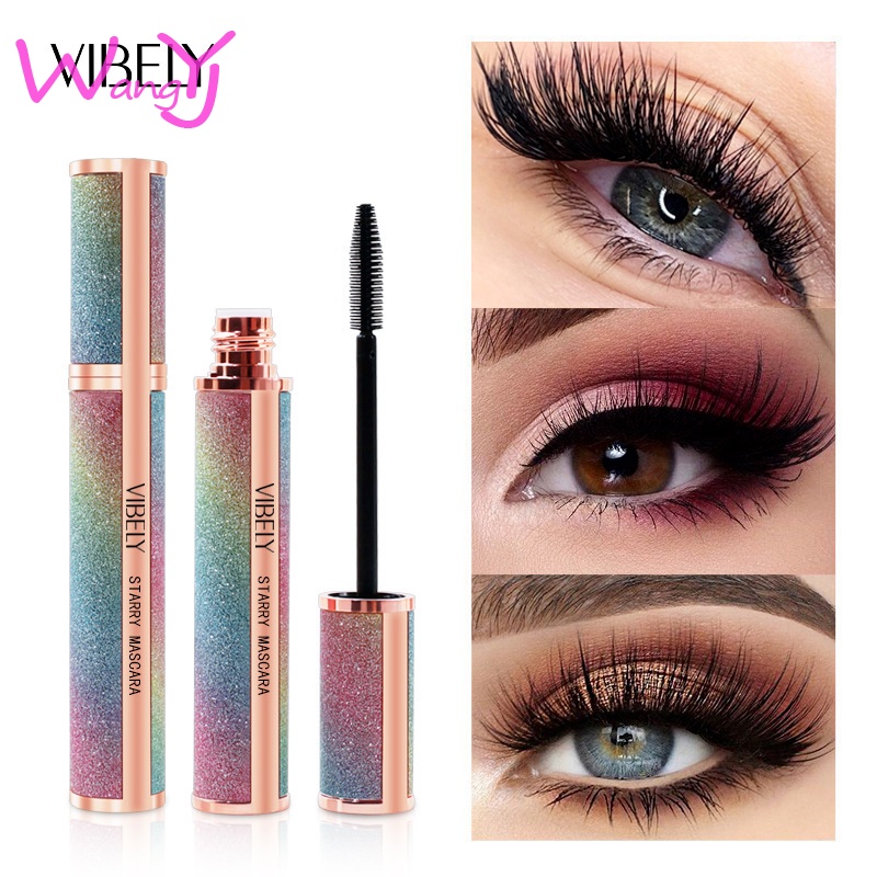 Mascara Vibely 4D chống nhòe kháng nước lâu trôi thiết kế vỏ lung linh