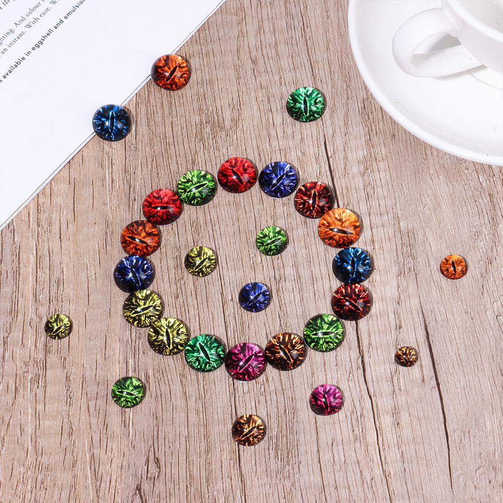 Bộ 20 / 10 Cặp Bóng Mắt Cho Búp Bê|Khủng Long Mắt To Dễ Thương