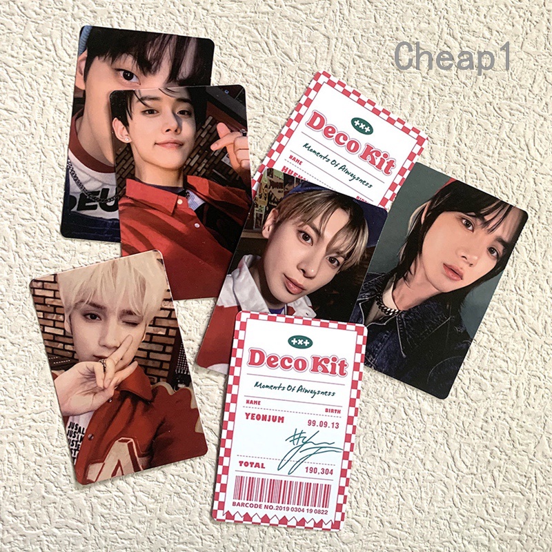 Set 5 Tấm Thẻ Ảnh Lomo Sưu TXT Xinh Xắn