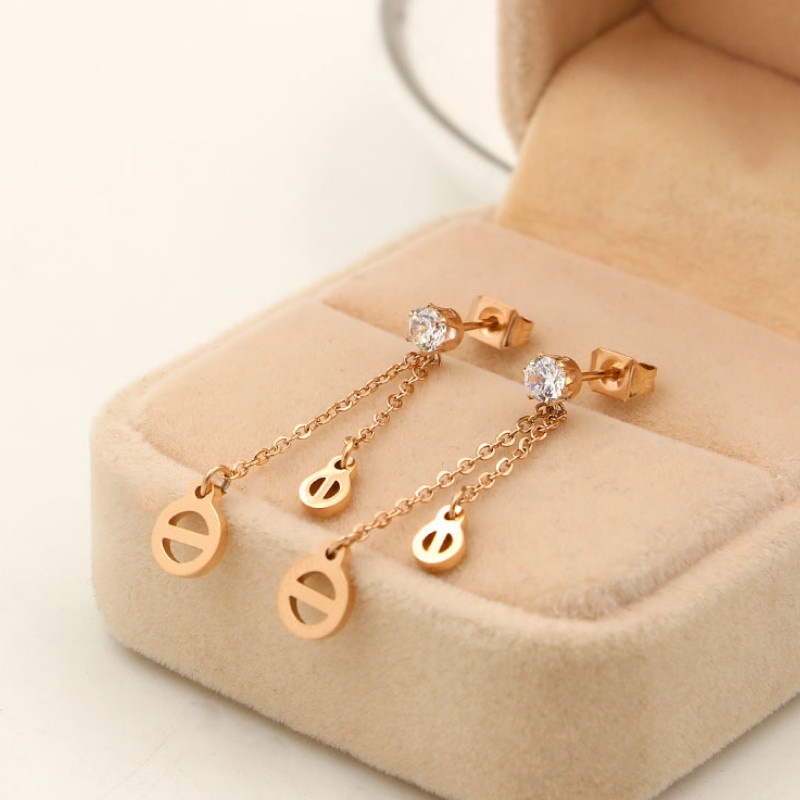 Bông Tai Tòn Ten Titan Ko Han Rỉ TT 3978