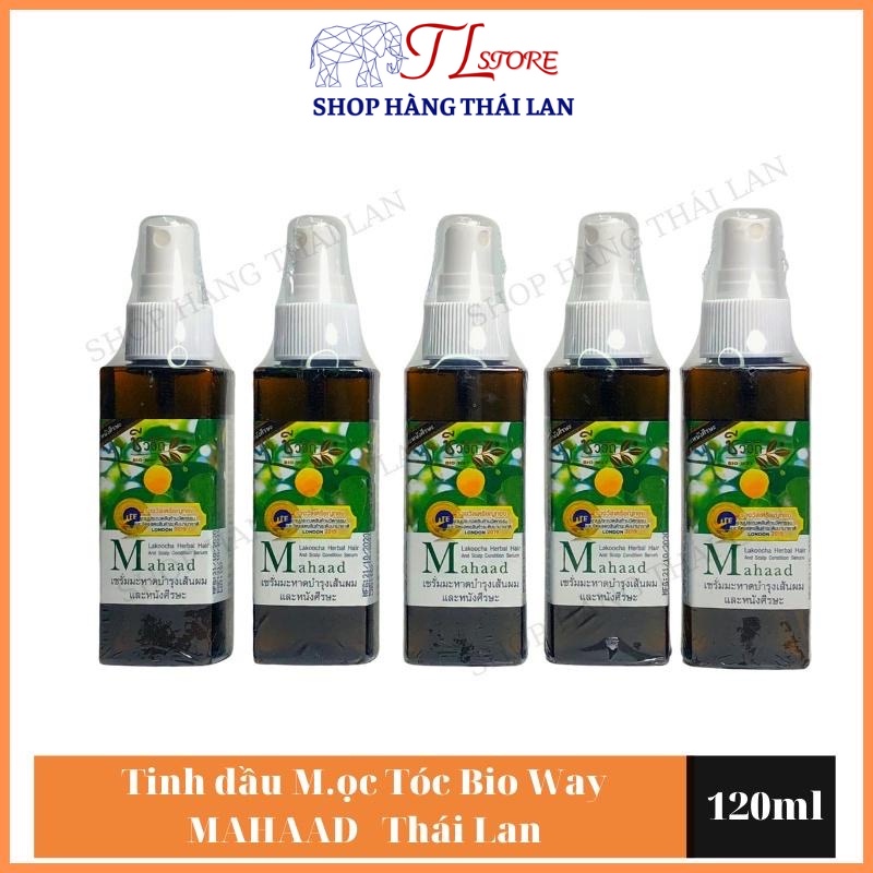 Tinh Dầu M.ọc Tóc Bio Way MAHAAD Lakoocha Thái Lan 120ml