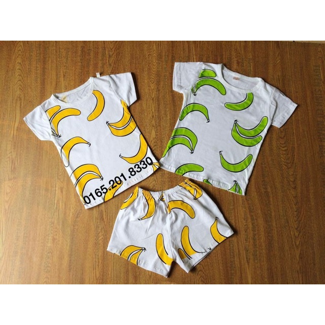 Bộ chuối cho bé xả