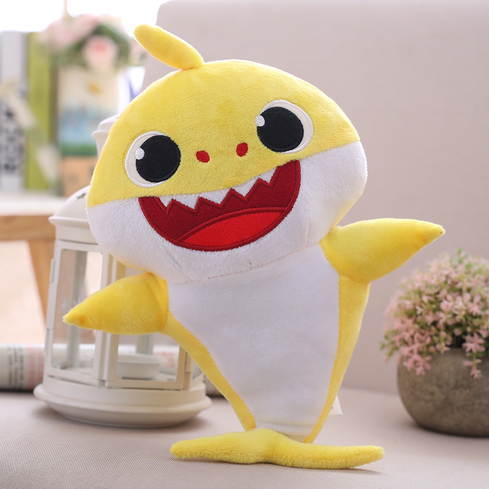 Đồ chơi gấu bông mini cute cá mập baby shark đu đu đu đu thú nhồi bông đáng yêu cho bé 30cm