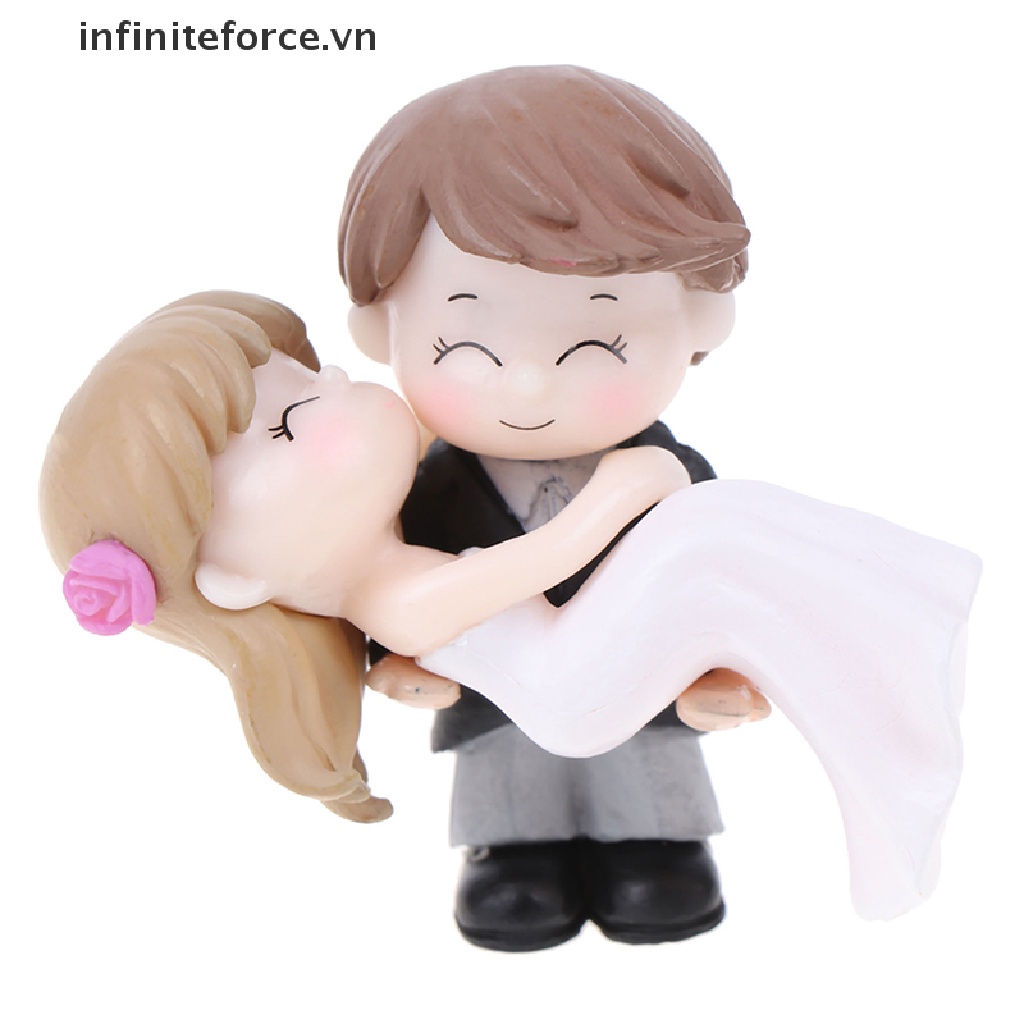 1 Bộ Mô Hình Cặp Đôi Mini Trang Trí Tiểu Cảnh DIY