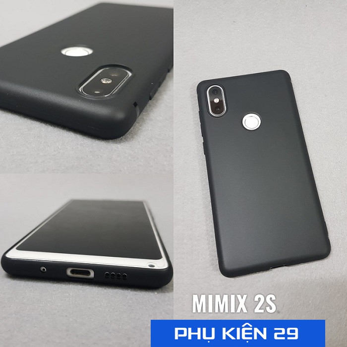 [Xiaomi MiMix 2S/Mi Mix 2S] Ốp lưng silicon dẻo cao cấp Henyou