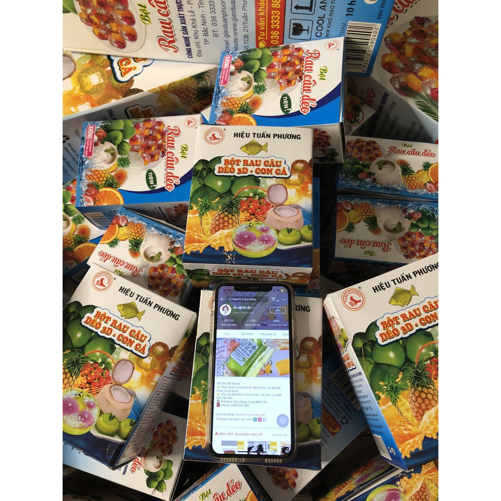 [ Sỉ - Lẻ ] Bột rau câu con cá dẻo | BigBuy360 - bigbuy360.vn