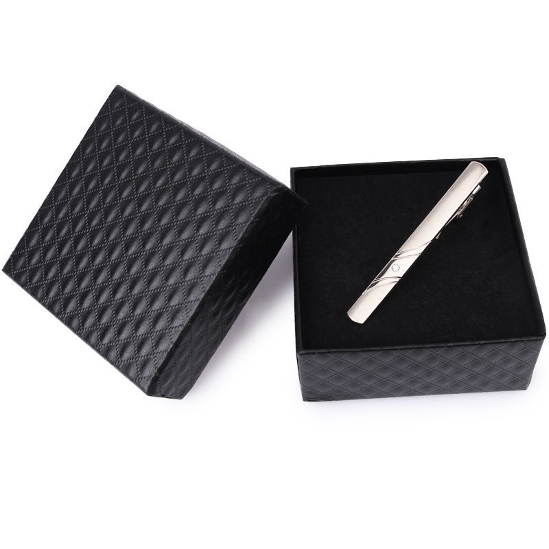 Kẹp Cà Vạt Màu Vàng/Bạc Đơn Giản Phong Cách Hàn Quốc Thời Trang Cho Nam Và Nữ