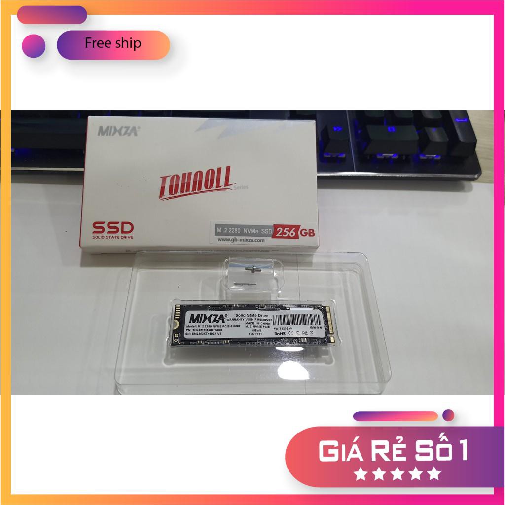 Ổ Cứng SSD M2-PCIe 256GB MIXZA NVMe 2280 - BẢO HÀNH 36 THÁNG CHÍNH HÃNG | BigBuy360 - bigbuy360.vn