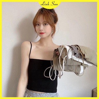Áo bra nữ mảnh 2 dây có lót ngực 2066 t
