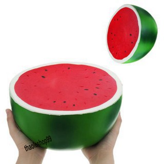 SQUISHY NỬA QUẢ DƯA HẤU KHỔNG LỒ, QUẢ CAM, QUẢ DÂU TÂY, QUẢ XOÀI