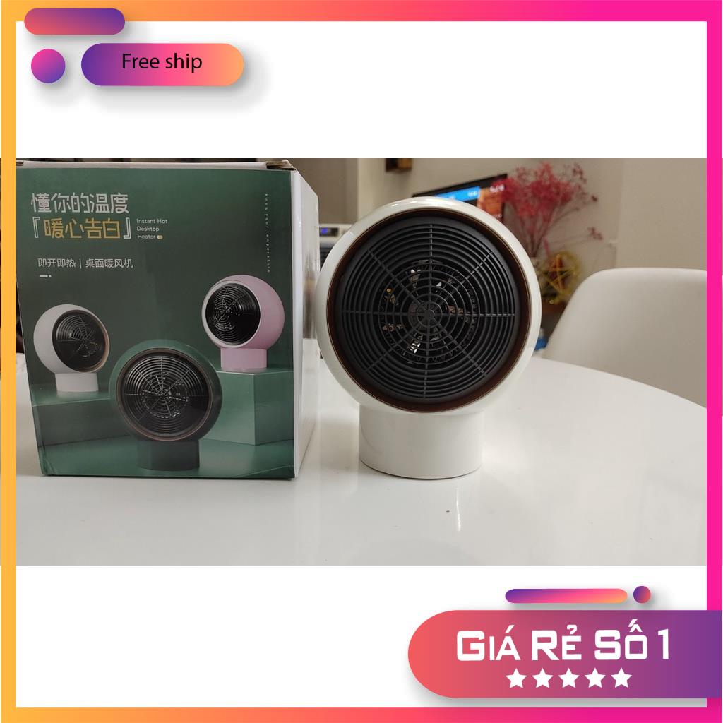 [Siêu đẹp] Máy sưởi mini, đèn sưởi để bàn tiện lợi