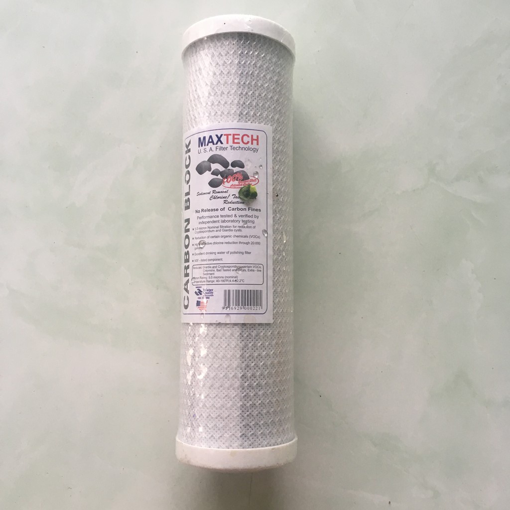 Combo 3 Lõi Lọc Than Hoạt Tính 10inch_lõi số 3_CTO 💖 Bảo Hành 1 Đổi 1 Trong Tháng Đầu Tiên💖 --- Bộ 3 CTO
