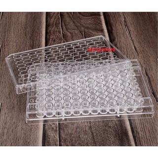 Đĩa nhựa 96 giếng đáy phẳng có nắp