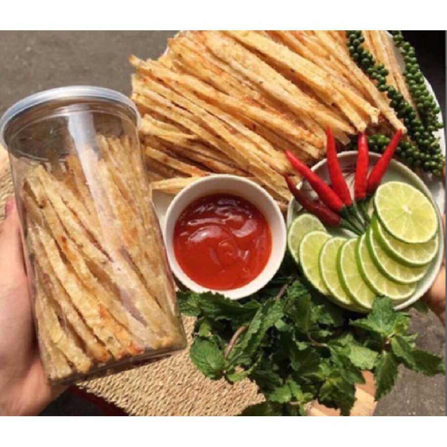 KHÔ CÁ THIỀU QUE_250 GR_ăn vặt_online ăn là ghiền kusn_store