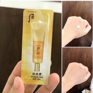 20g kem chống nắng đẹp nhất của whoo
