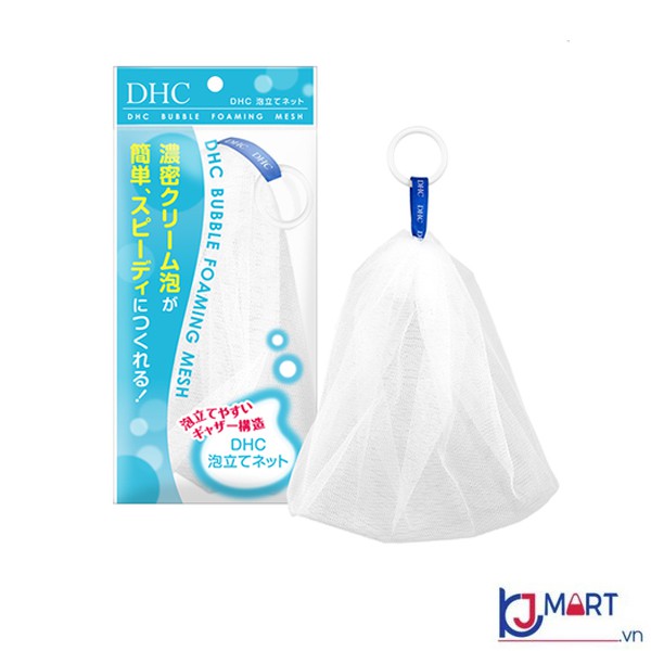 Lưới Rửa Mặt Tạo Bọt DHC Bubble Foaming Mesh - Nội địa Nhật Bản