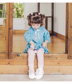 Quần legging bebezoo bé gái