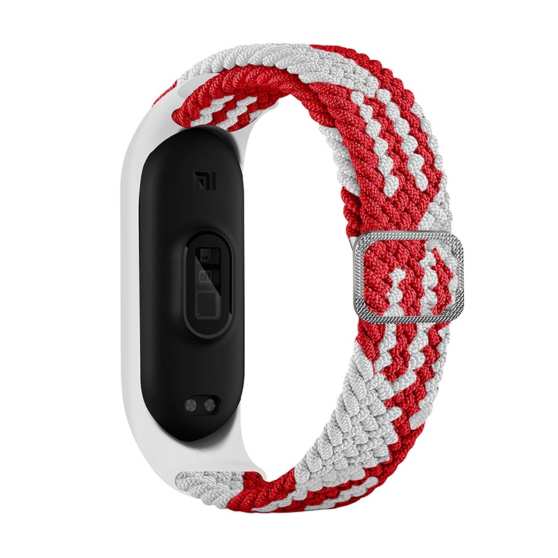 Dây Đeo Nylon Có Thể Điều Chỉnh Thay Thế Cho Đồng Hồ Thông Minh Xiaomi Mi Band 7 5 6
