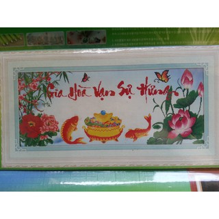 Tranh đính đá gia hòa vạn sự hưng H948