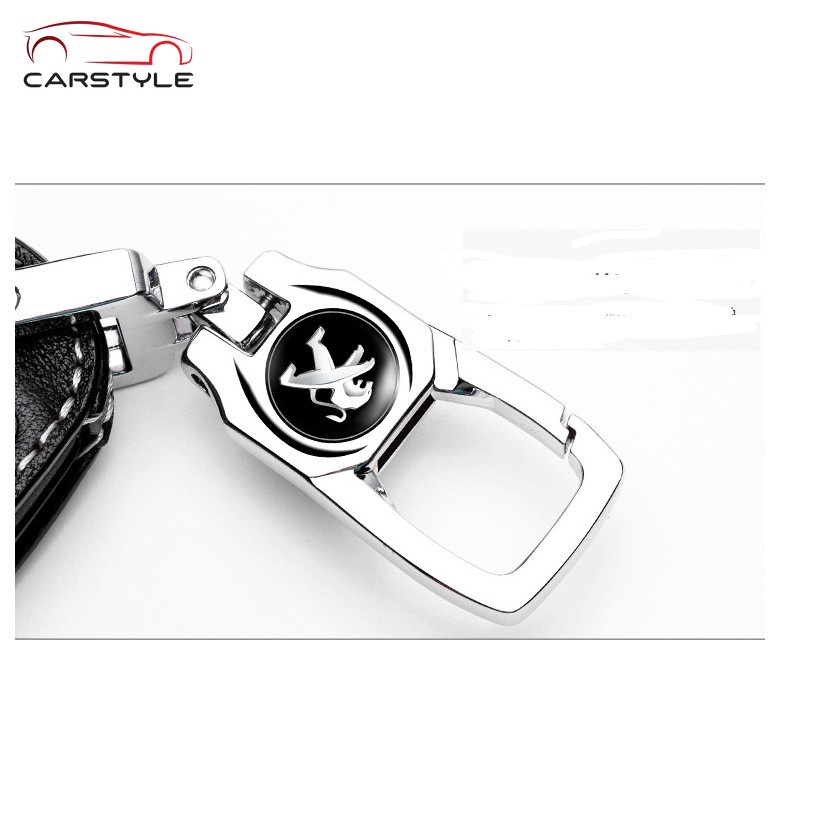 Vỏ Da Bảo Vệ Chìa Khóa Xe Hơi Peugeot 2008,3008,5008 Ốp