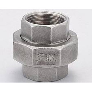 Rắc co inox cỡ 15 (hoặc cỡ ren 21) | Bộ ba inox | Racco | Zacco | Zắc co