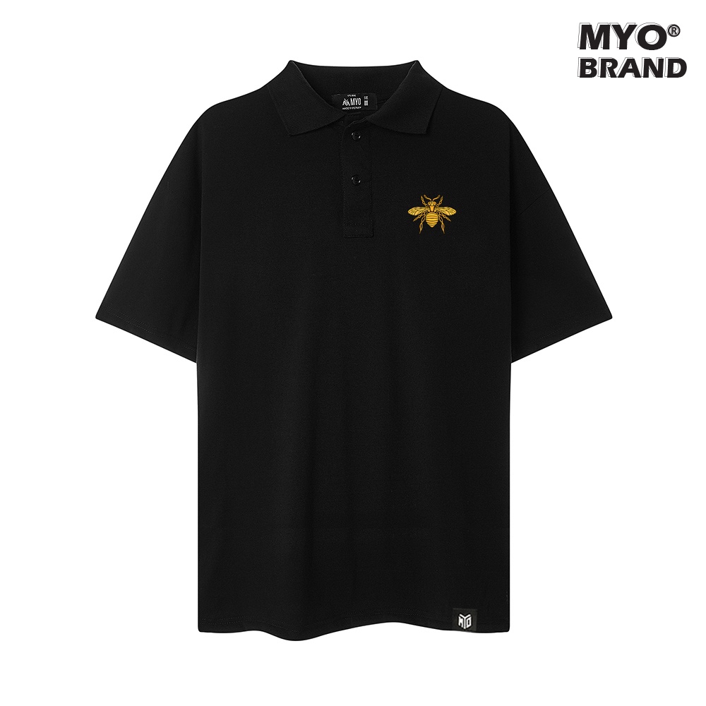 Áo Polo Nam MYO Vải Cotton In Hình Bee 2735